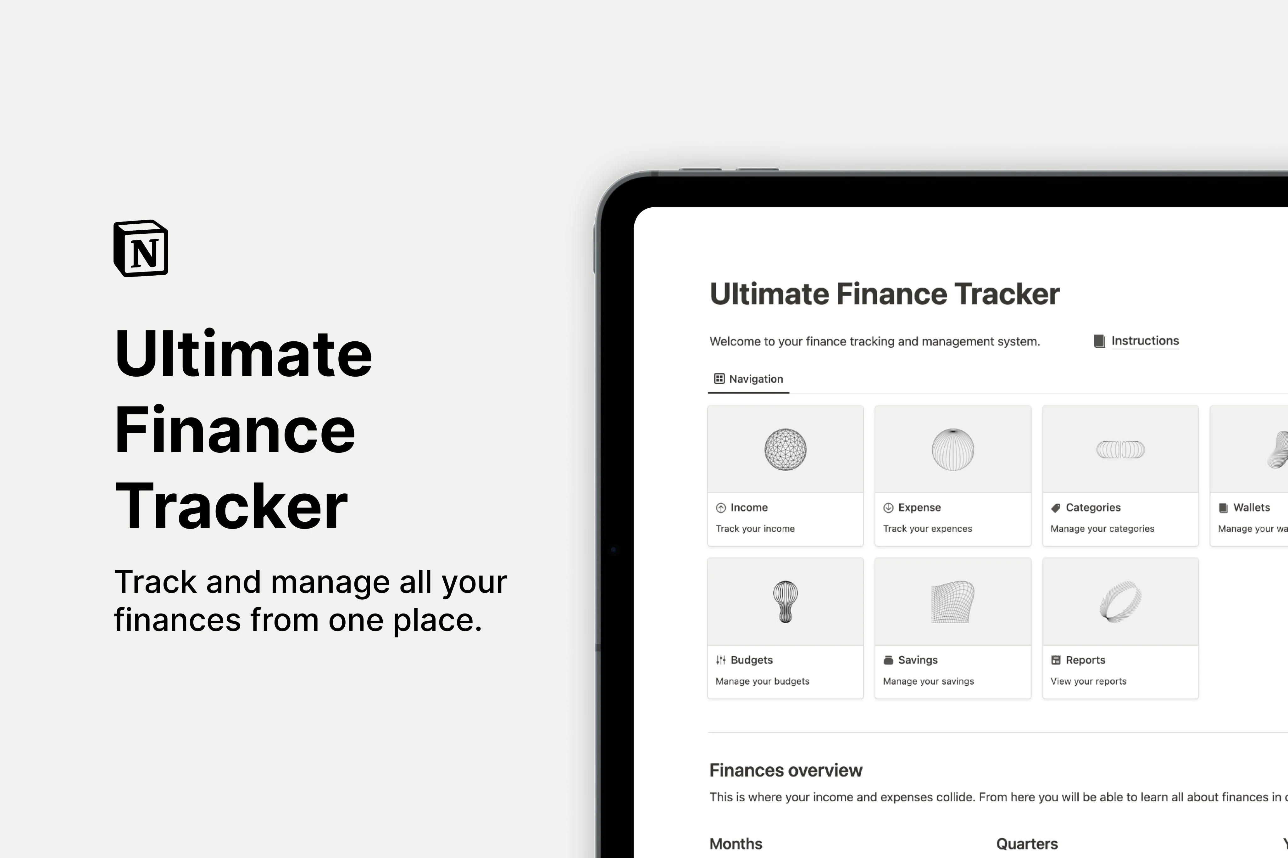 Notion Ultimate Finance Tracker