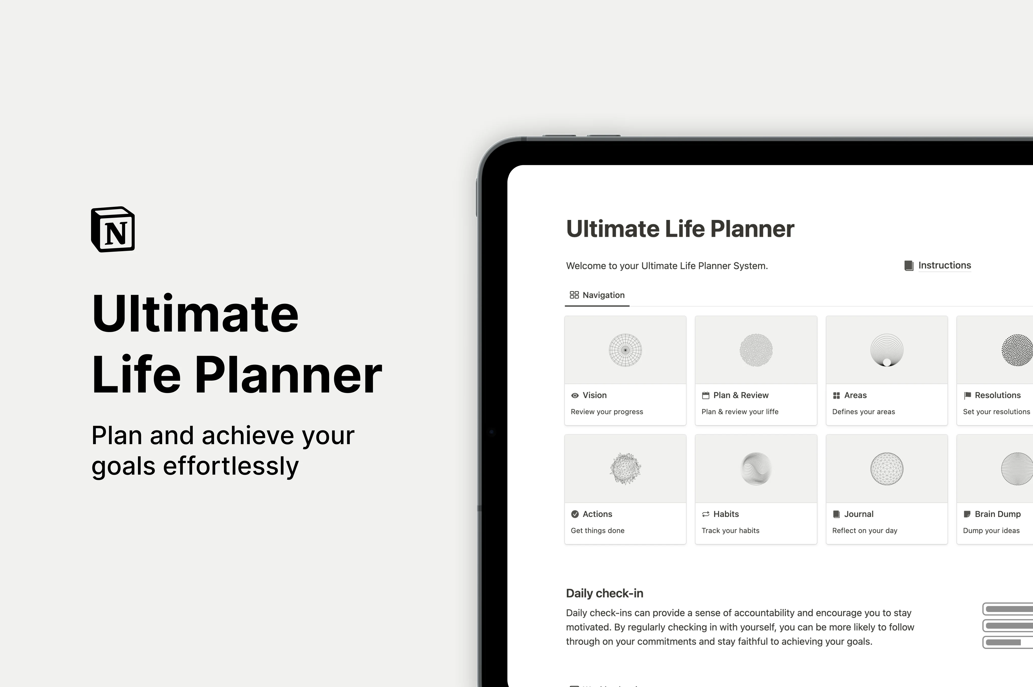 Notion Ultimate Life Planner