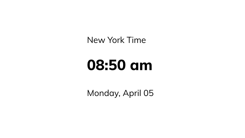 World Clock for Notion
